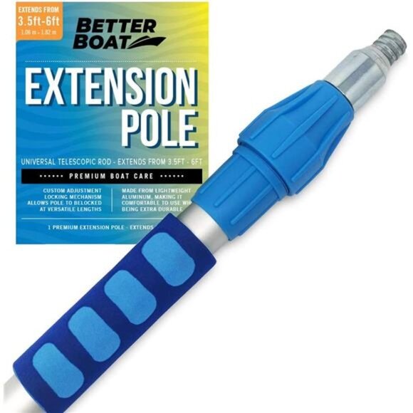 Extension Pole Telescoping Pole Extension Rod Extendable Pole 3/4" 3.5-6FT - Picture 4 of 6